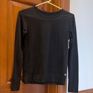 lululemon athletica Black Long Sleeve Tee